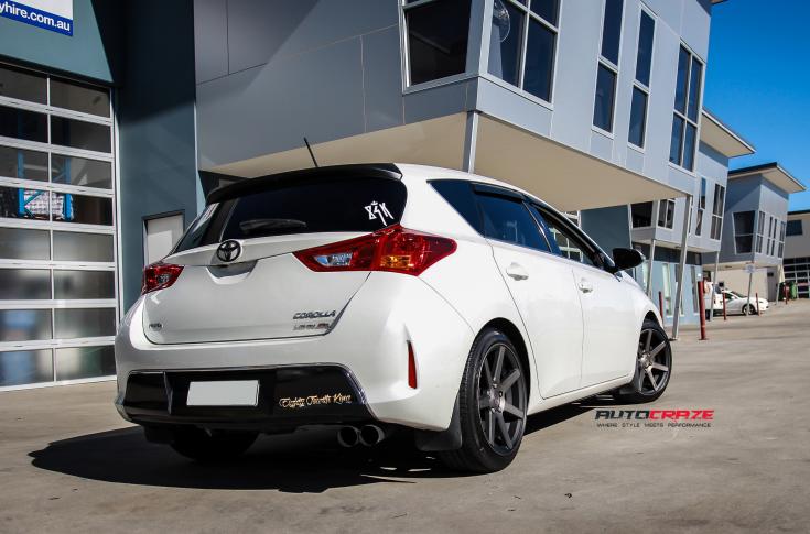 TOYOTA COROLLA VERONA MATTE BLACK TINTED FACE